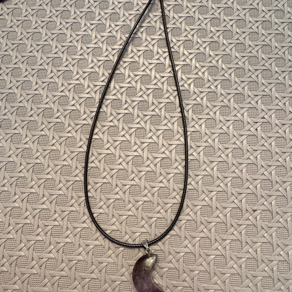 Elegant Amethyst Purple Pendant Necklace
